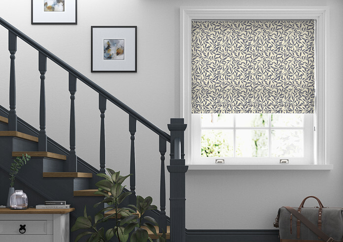 Abele, Navy - Twist&Fit Roman Blind - Image 3